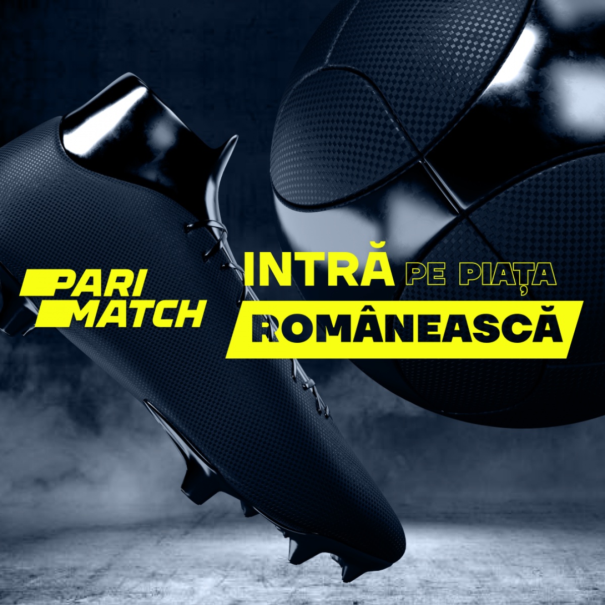 Reclama din perioada în care Parimatch aștepta licența de funcționare. Între timp, a depus cerere de renunțare la licență și a plecat din România. În urmă a rămas un site „rătăcit”