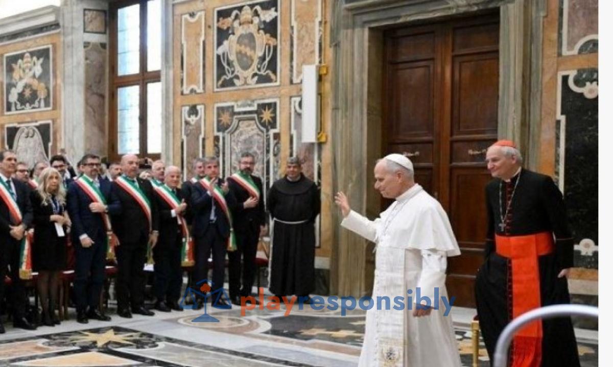 Papa Leon al XIV-lea le-a vorbit primarilor primiți în audiență despre jocurile de noroc