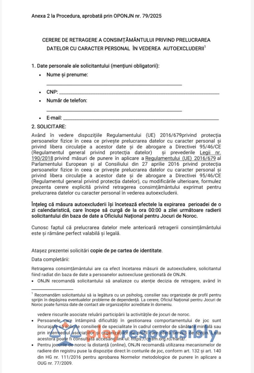 Cererea parșivă și ilegală băgată sub nas dependenților autoexcluși în sălile de joc