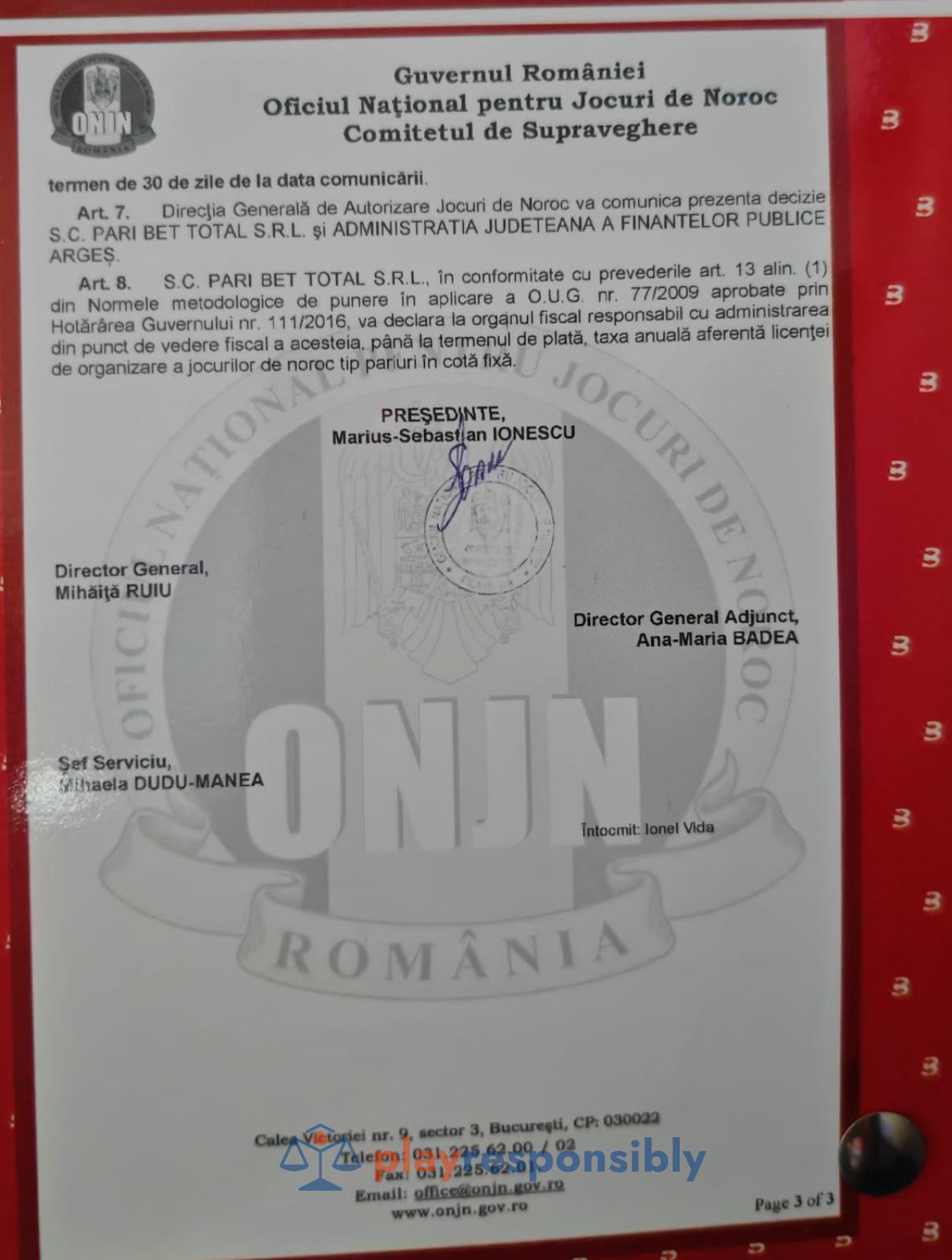 La Dolhasca, Poliția a amendat un jucător autoexclus care și-a cerut banii pierduți