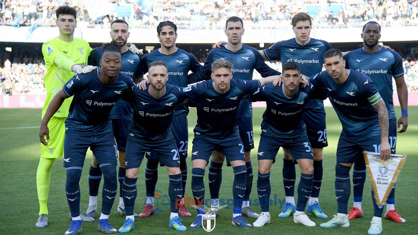 Lazio, la meciul cu Napoli, de ieri   FOTO Facebook SS Lazio