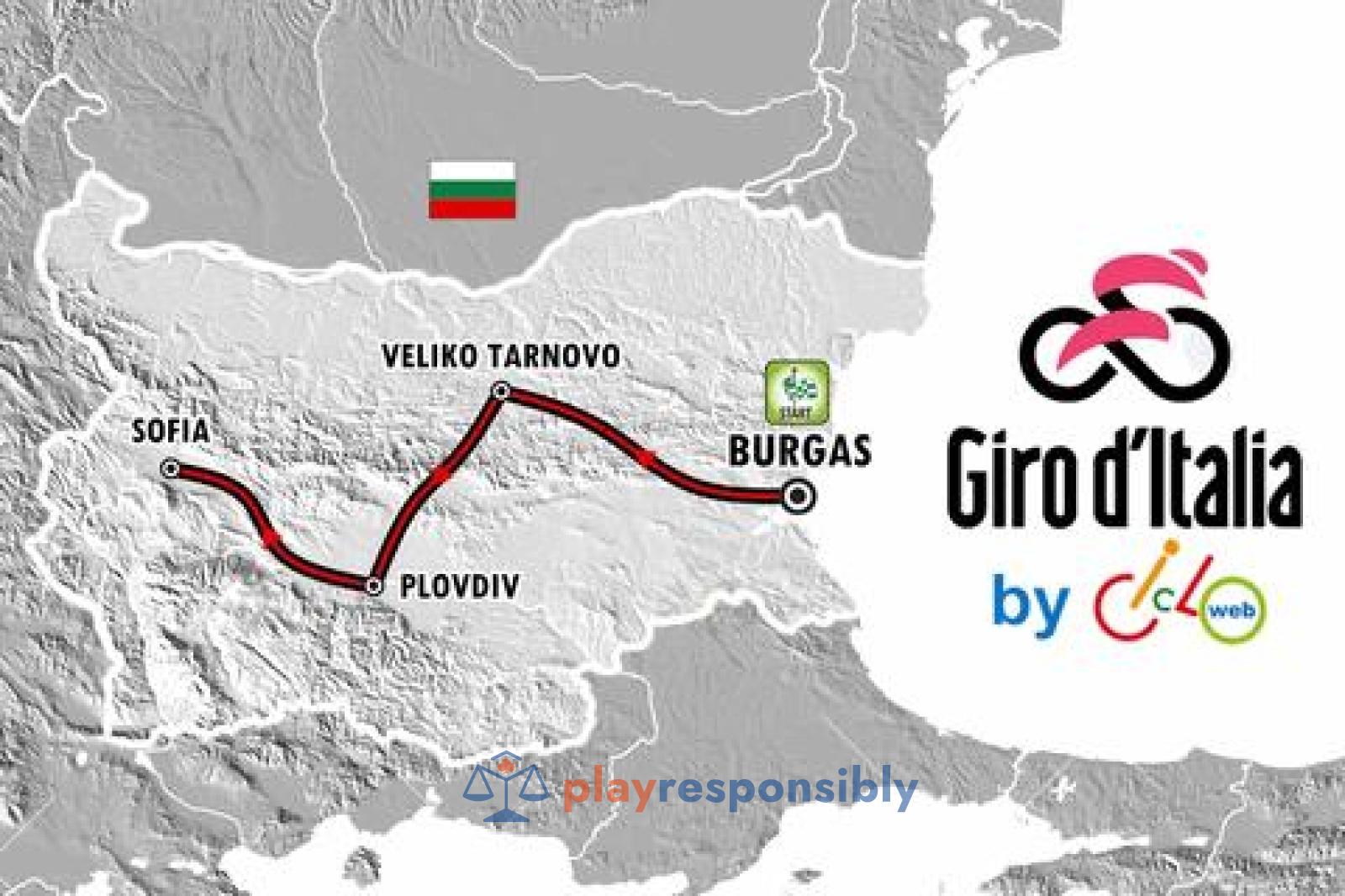 Lovitură de imagine: un operator de pariuri duce Turul Italiei în Bulgaria
