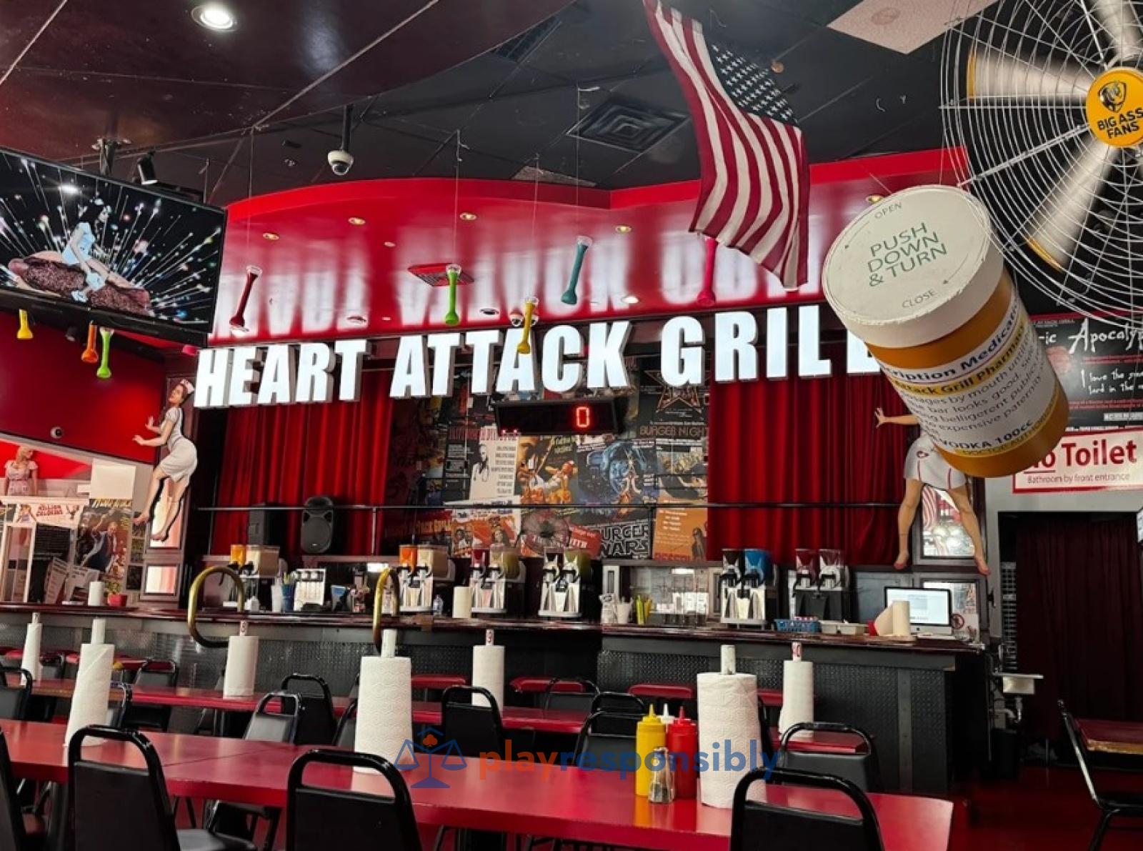 Las Vegas: restaurantul Heart Attack Grill se închide, iar proprietarul dă vina pe cazinouri