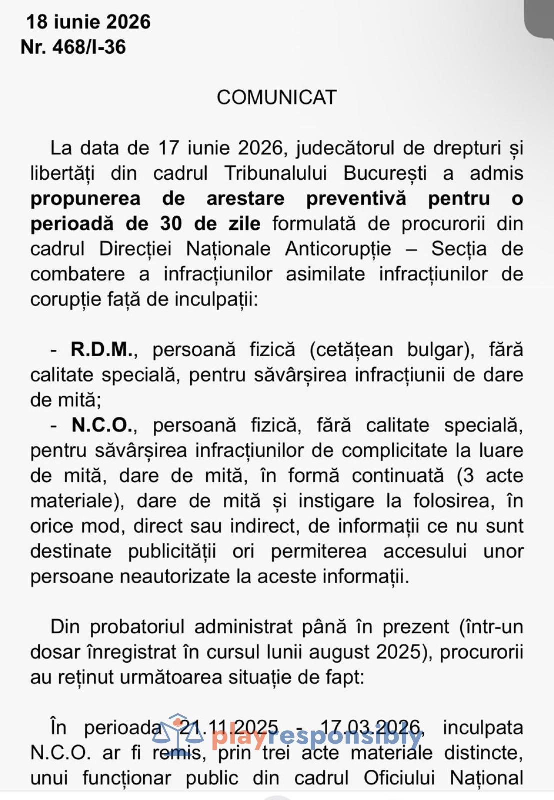 Odeta Nestor, fostă șefă ONJN, arestată în dosarul de la DNA al lui Ciprian Ciucu 