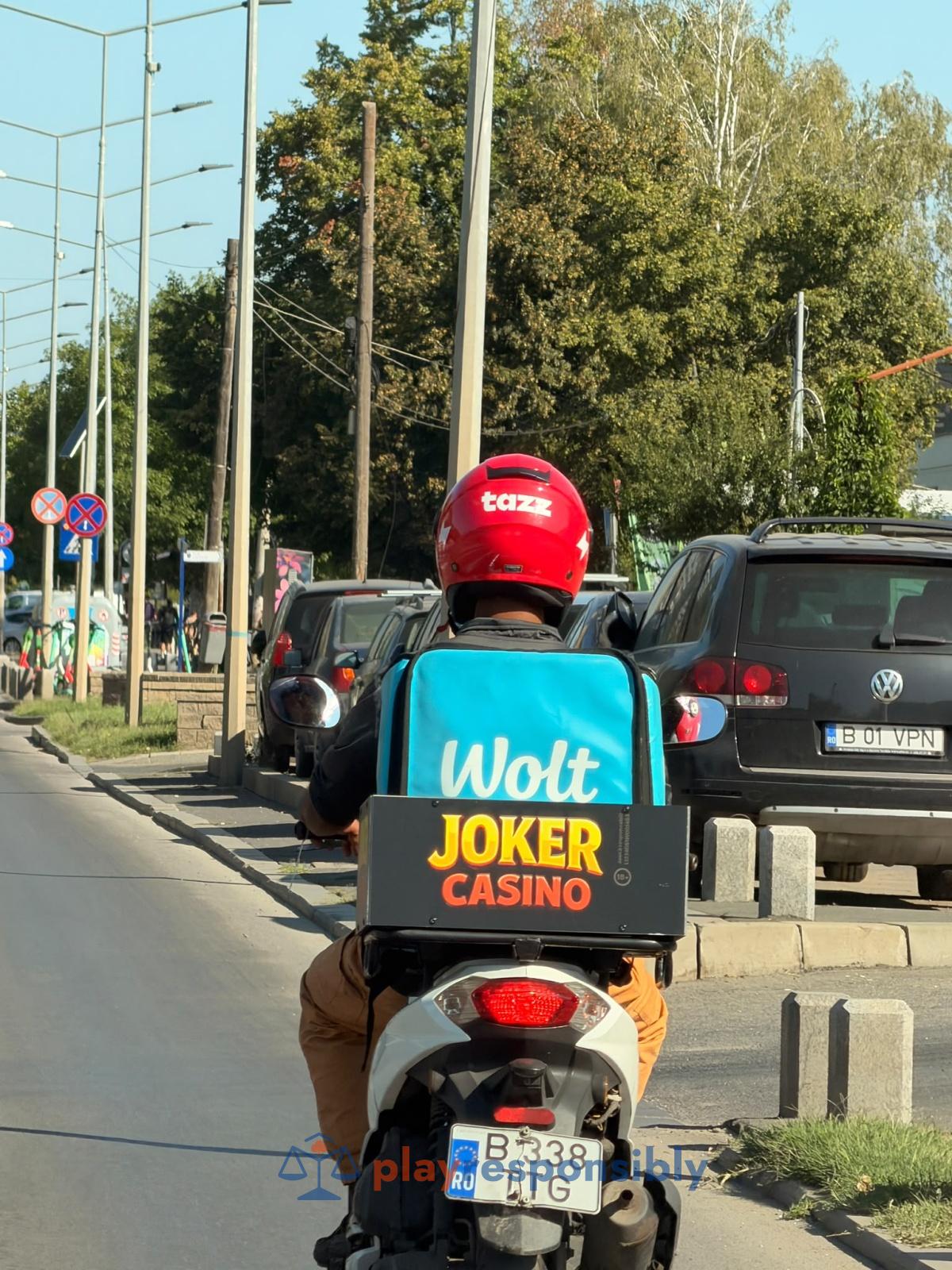 Imagine surprinsă pe o stradă din Capitală