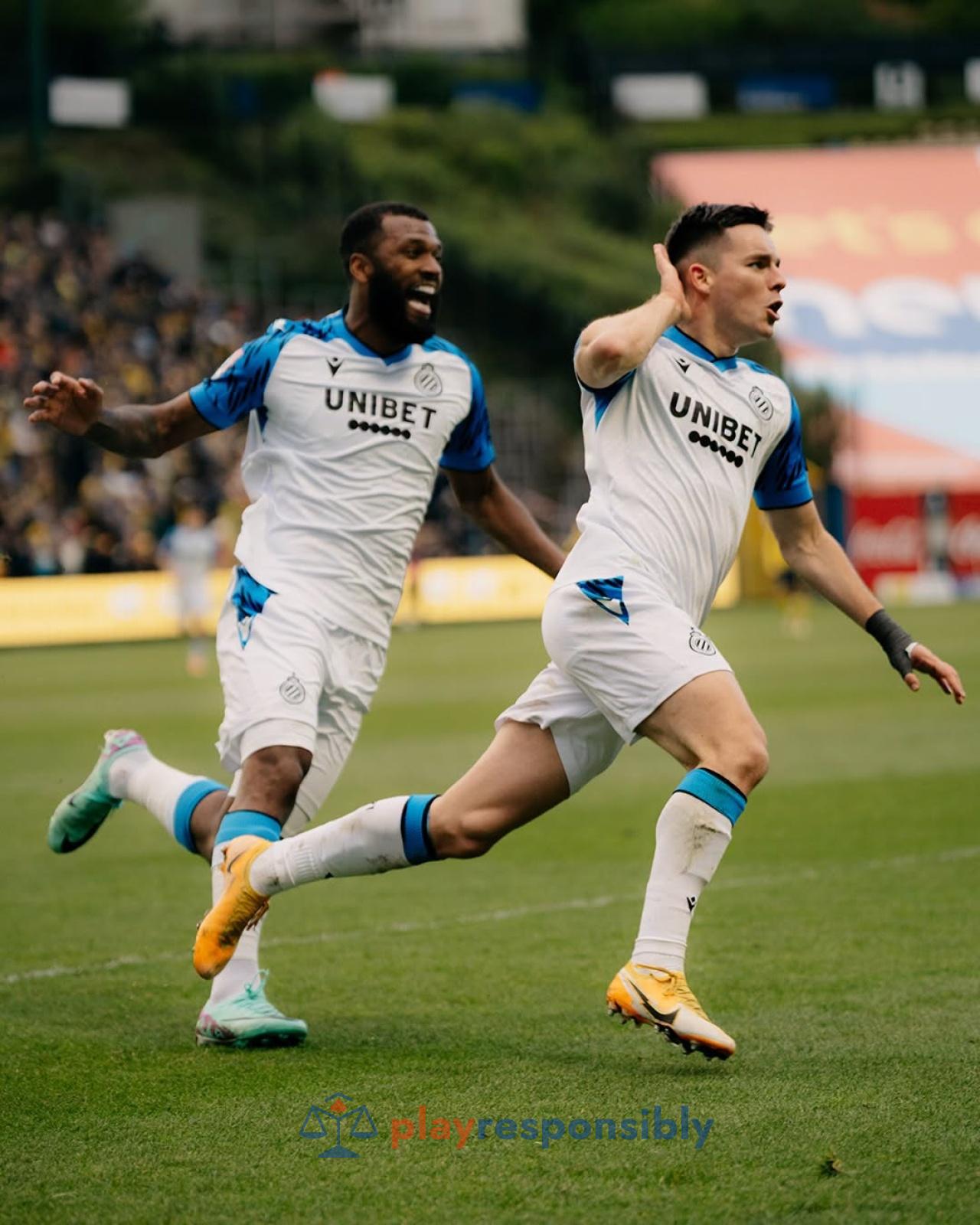 Unibet a fost sponsor central la campioana FC Brugge  FOTO Facebook