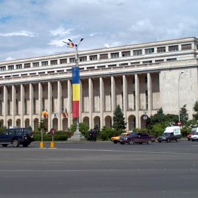 Sediul Guvernului, aflat în Piața Victoriei