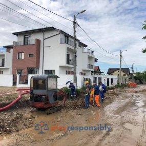Strada Stejarului din Dobroești  FOTO Facebook Dobroesti-Fundeni