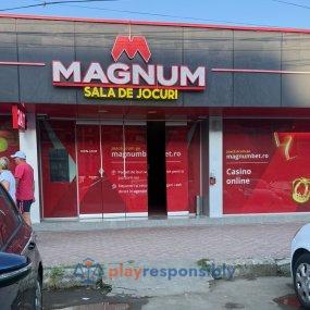 Sediul unei agenții Magnum din Constanța